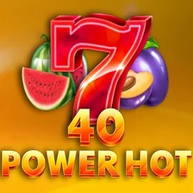 Official Slots logo: 40 Power Hot by Amusnet Interactive at 5Gringos Casino