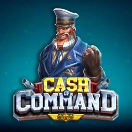 Official Slots logo: Cash of Command by Play'n GO at 5Gringos Casino