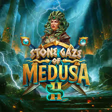 Stone Gaze of Medusa 2 by Stakelogic, showcased at casino-5gringos.net – game logo