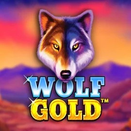 Wolf Gold slot icon by Pragmatic Play, available at 5Gringos Casino